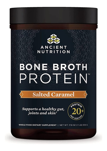 Caldo De Huesos Bone Broth Proteína Sabor Caramelo Salado