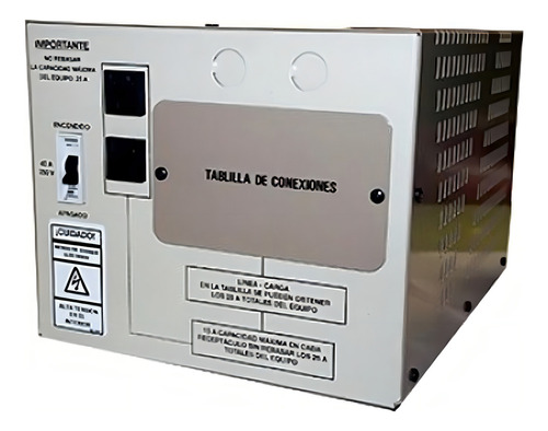Regulador Electronico De Voltage Sola Basic Xellence 3000 Ca Color Beige