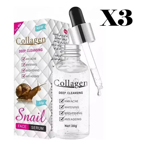 Serum Facial Blanquea Reparador Snail Collagen Pei Mei 