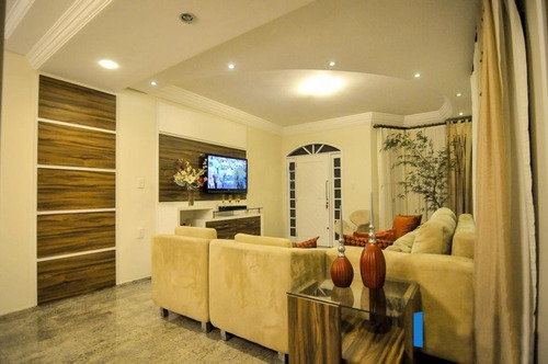 Imagem 1 de 21 de Linda Casa No Bairro Guanabara| 1 Suíte+2 Dormitorios | 2 Vagas De Garagem | Estuda Permuta - Sa01782 - 69196205