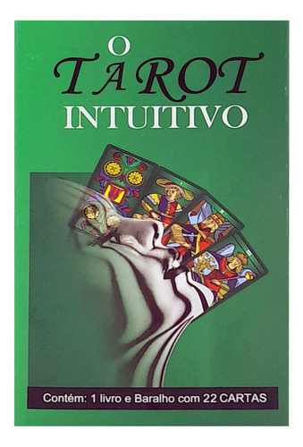 Baralho Tarô O Intuitivo 22 Cartas Com Manual Fácil