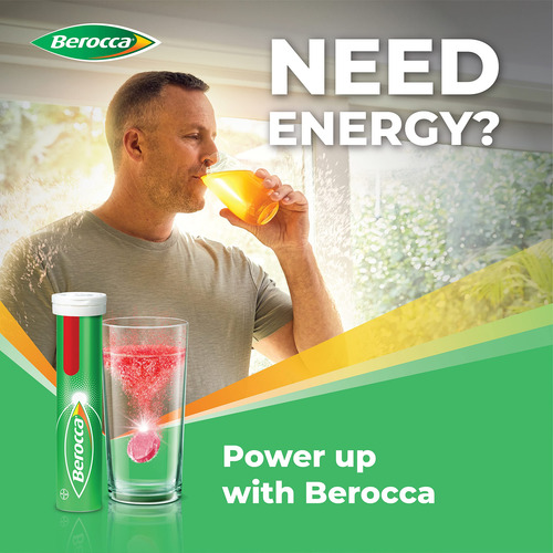 Berocca Performance Original Berry 30 Tabletas Efervescentes