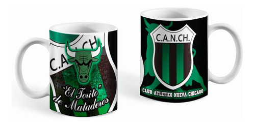 Tazas Plásticas Nueva Chicago Con Tu Nombre - Sublimadas