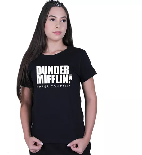 Camiseta Baby Look Série Dunder Mifflin Paper Company