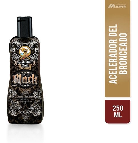 Austr.gold Black Bronzer 250ml, Bronceado Más Intenso