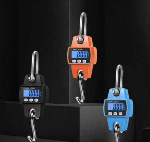 Balanza Digital Colgante Genérica 500kg Lcd Portátil