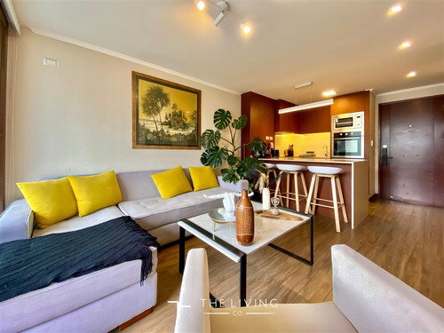 Duplex Amoblado En Arriendo De 2d. En Las Condes