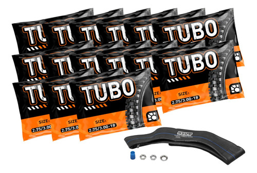 Kit 15 Camaras Para Moto Rin 18 Medida 2.75/3.00 Xuri