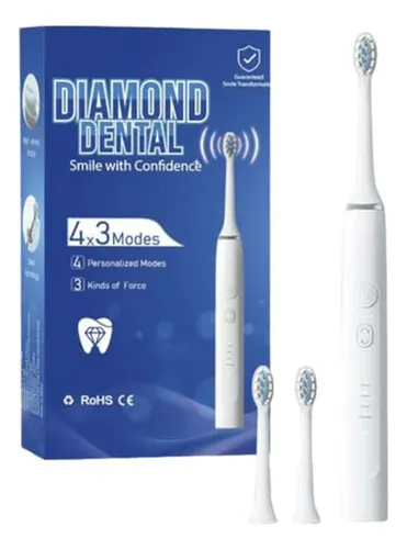 comprar Cepillo De Dientes Ultrasónico - 2 Cabezales - 4 Modos - Tem