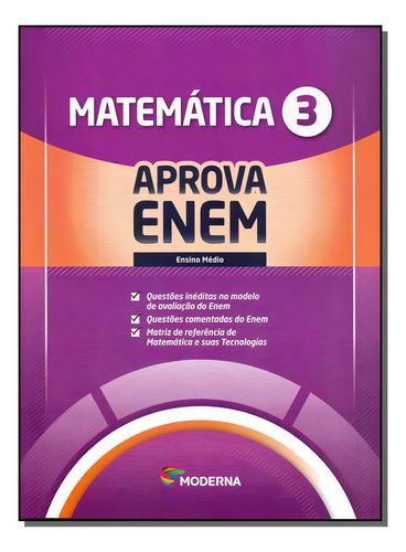 Livro Aprova Enem Matematica Volume 3