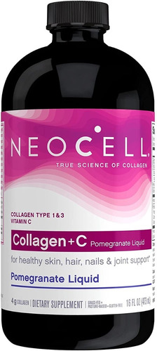 Neocell Líquido Colágeno Tipo 1 Y 3  Botella 473ml