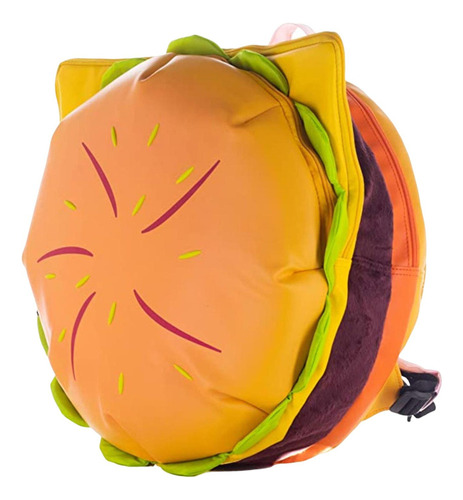 Tika Elegante Mochila Con Hamburguesa Con Queso, Soporte