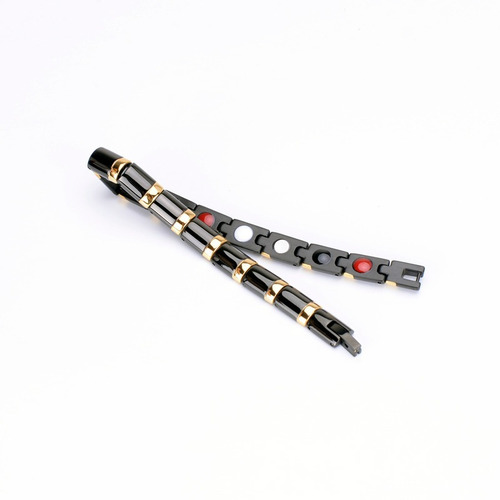 Pulsera Esclava Magnética Acero Inoxidable Energía Imanes