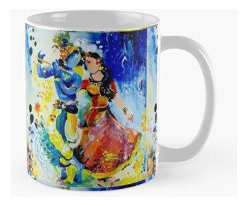 Taza Radha Krishna Calidad Premium