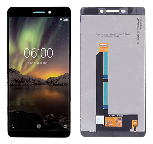 1 Pantalla Lcd Con Pantalla Táctil Para Nokia 6.1 2018