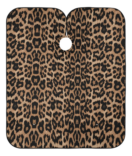 Alaza Cheeteh Leopard Print Animal Impermeable Barber Cape P