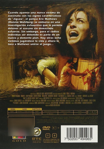 Saw 2 Juego Del Miedo 2 -pelicula Dvd (Usado)