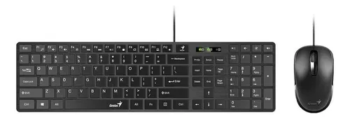 Combo teclado y mouse genius usb hotsell