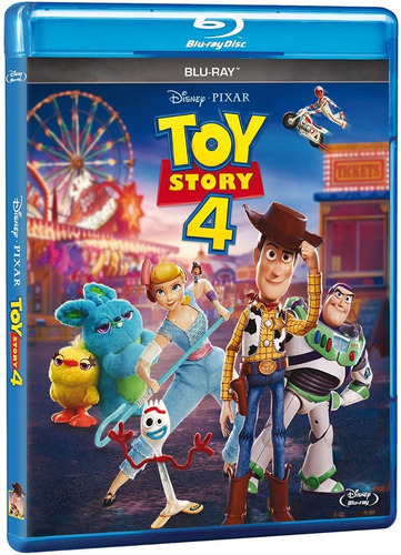 Toy Story 4  | Blu Ray  + Dvd Disney Pelicula Nueva