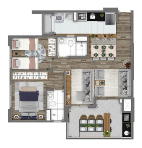Imagem 22 de 22 de Apartamento Residencial Para Venda, Vila Andrade, São Paulo - Ap10460. - Ap10460-inc
