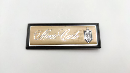 Emblema Montecarlo Tablero 1981-1988 Monte Carlo Original 