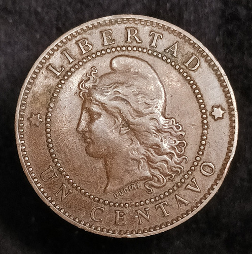 Argentina 1 Centavo 1883 Muy Bueno Cj 39.3 3 Separado