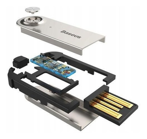 Imagen 6 de 7 de Receptor De Audio Bluetooth 5.0 Con Cable Auxiliar Baseus