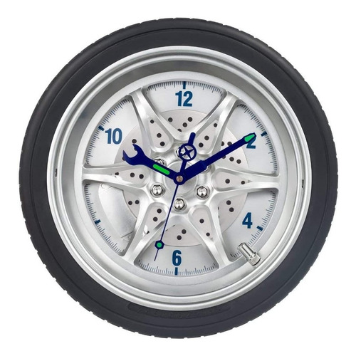 Reloj De Pared Diseño De Caucho 14 Pulgadas 