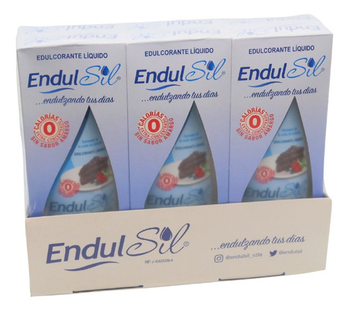 Endulsil Edulcorante Liquido Caja De 6 Unidades De 110ml