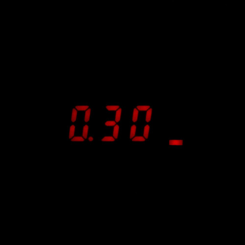 Pantalla Digital Led Roja Turbo Timer