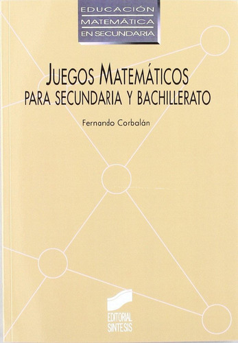 Libro Juegos Matemã¡ticos - Corbalã¡n, Fernando