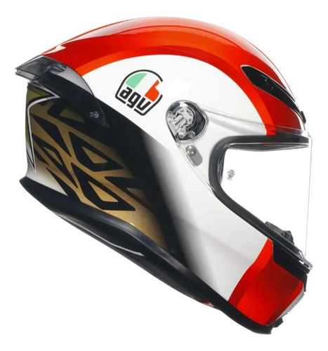Casco Agv Pista Gp Moto Valentino Rossi Vr46 Talles Varios