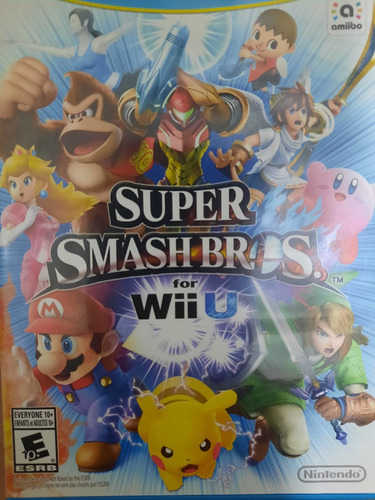Super Smash Bros Wii U Nintendo Físico