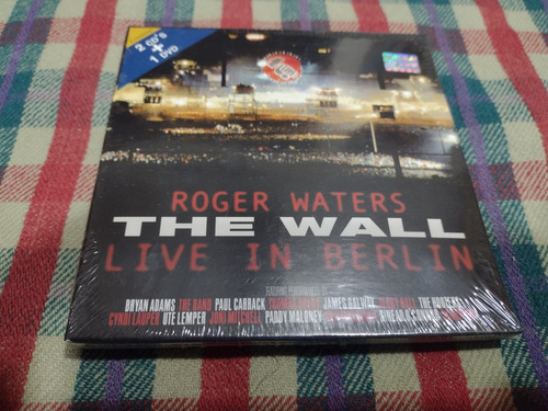 Roger Waters / The Wall Live In Berlín 2cds+dvd Sellado (c3)