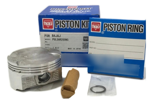 Kit Piston Tkrj Japon Bajaj Rouser Ns 200 + Medidas 