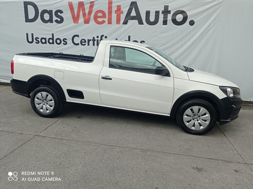 Imagen 9 de 15 de Volkswagen Saveiro Starline Std Blanca 2018 Unica