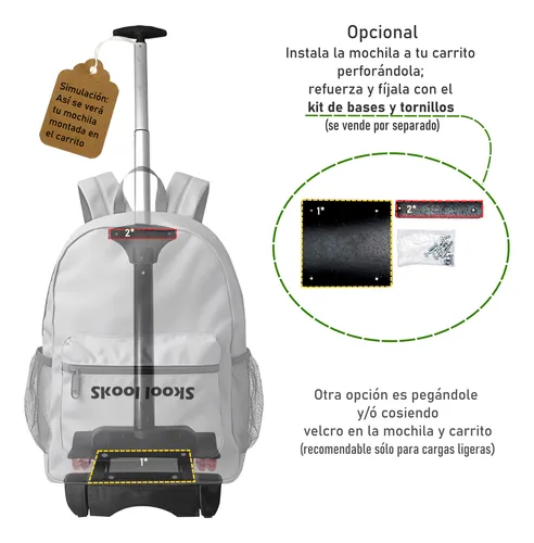 Carro universal para mochila hotsell