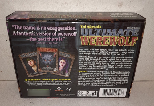 Ultimate Werewolf Bezier Games Ultimate Edition (Usado)