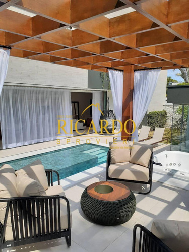 Imagem 10 de 15 de Luxuosa Casa|riviera De São Lourenço|6 Suites, Piscina, Sauna, Ofurô - Ak85