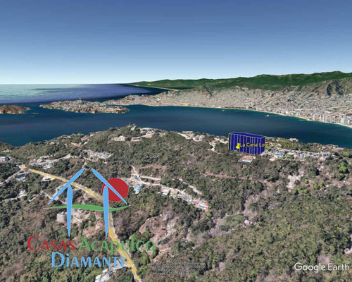 Cad La Cima Ps 14, 15 Y 16. Tres Lotes Residenciales Con Vista Al Mar En El Prestigioso Fraccionamiento La Cima