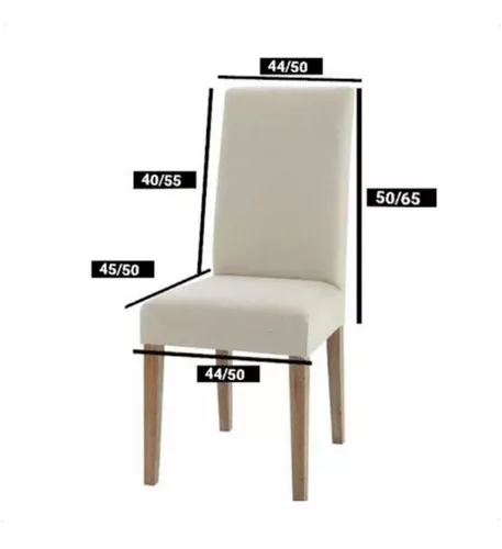 Funda Elastizada Ajustable Para Asiento Silla Pack X 6