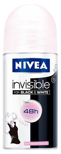 Desodorante Nivea Roll On Black&white Clear 50 Ml