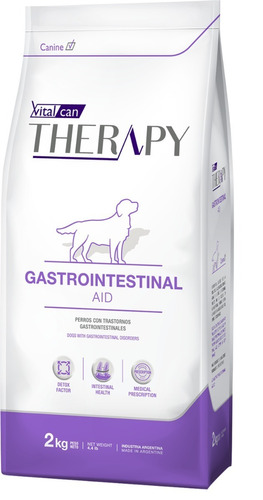 Vitalcan Therapy Gastrointestinal Canino X 2 Kg
