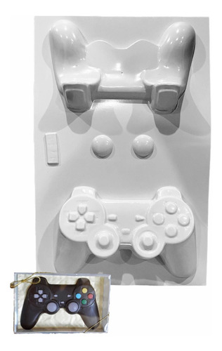 Molde Joystick Acetato Chocolate 3d P/ Rellenar Playstation