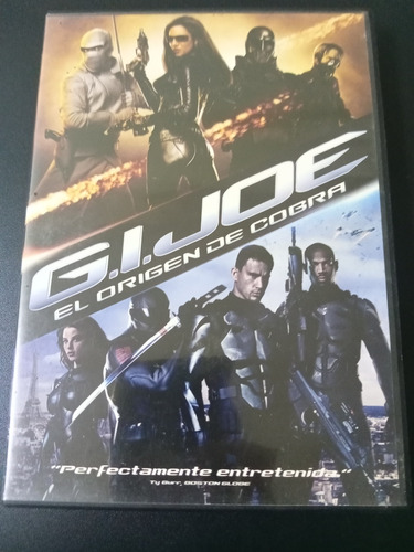 Dvd G.i.joe El Origen De Cobra, Dvd Original