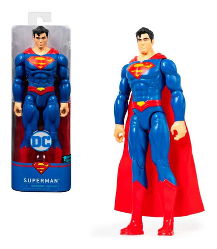 Boneco Superman Articulado Figura 30cm - Sunny