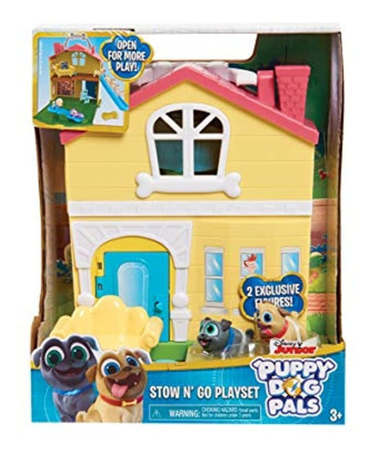 Cachorro Perro Pals Stow N Go Playset Multicolor