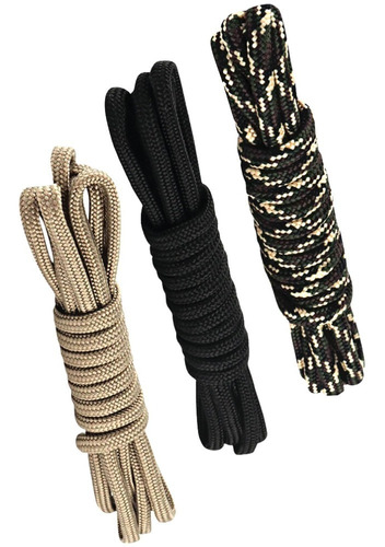 Cadarço Parachute Bota Paracord 7 Filamentos 1,80m Invictus Cor Camuflado