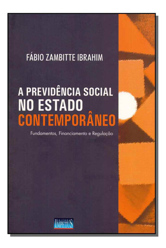 Libro Previdencia Soc No Est Contemporaneo A 01ed 11 De Ibra