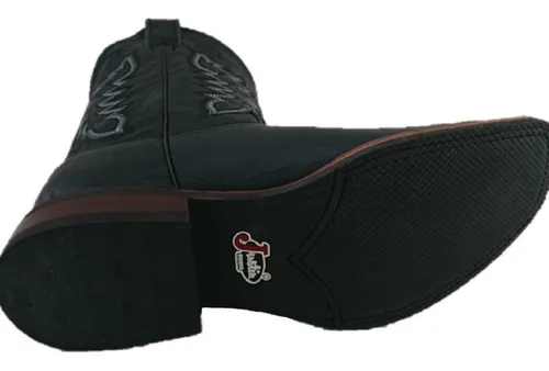 Botas justin negras new arrivals